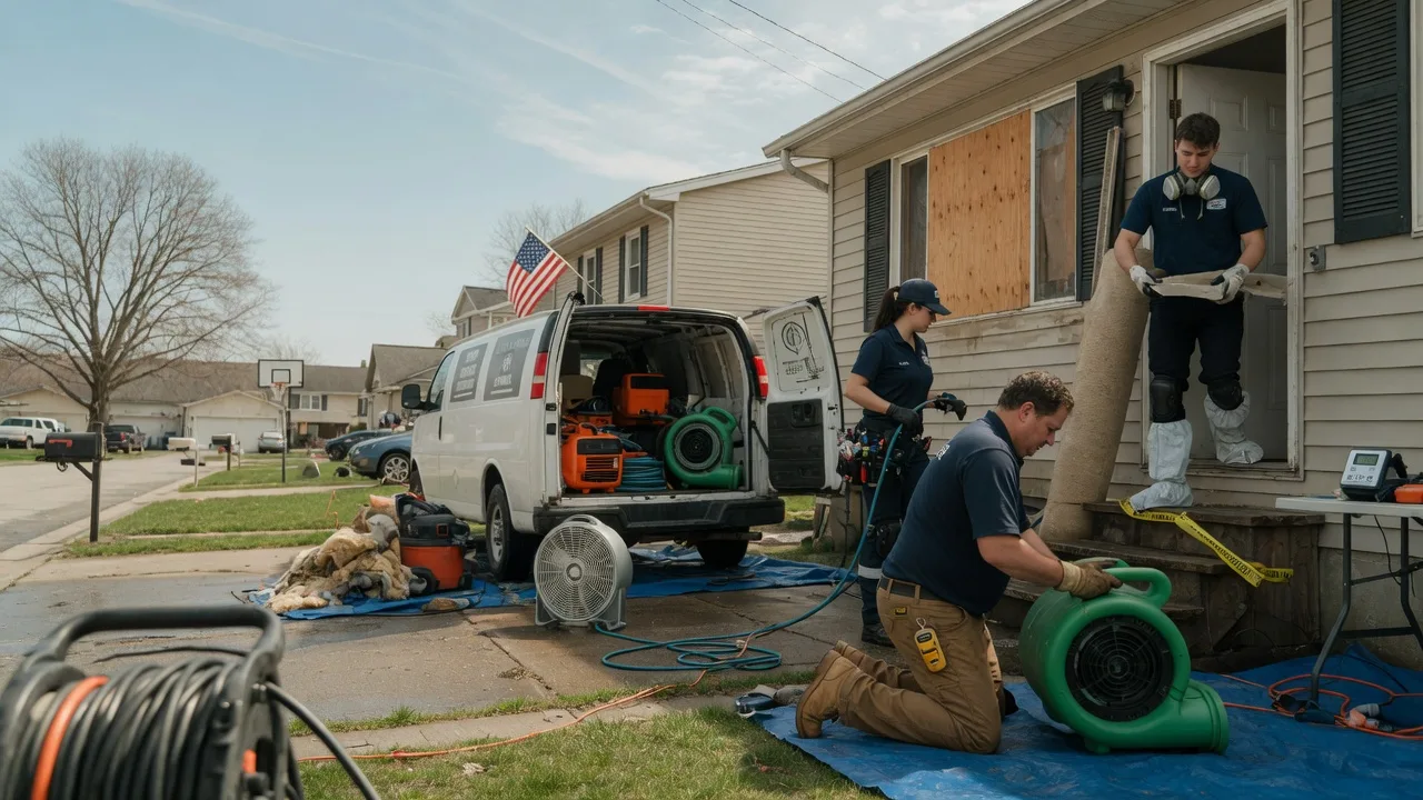 Water Damage Restoration in Reddick, IL near me